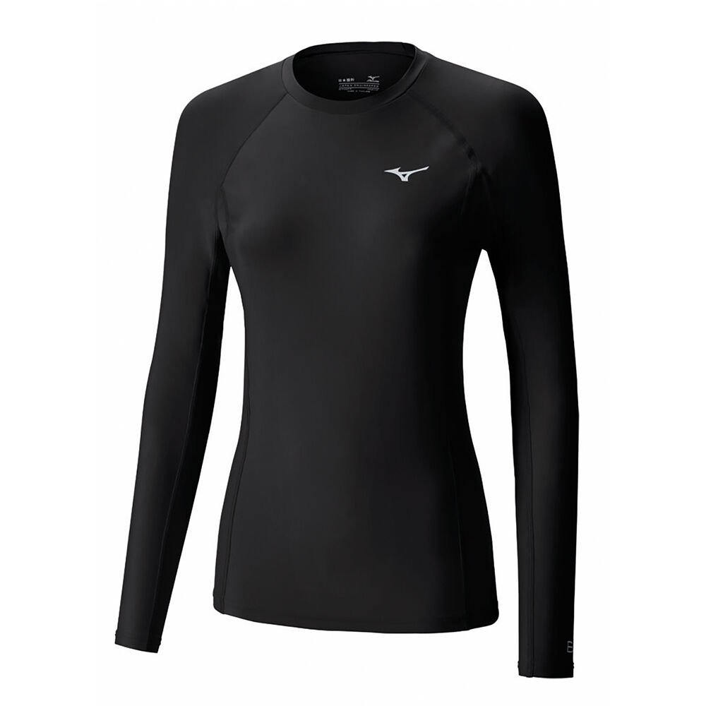 Maglie Running Mizuno Bio Gear LS Donna - Nere - 76890-XABE